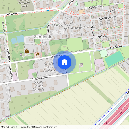 Herbaciana, Zamienie, Lesznowola, piaseczyński, mazowieckie