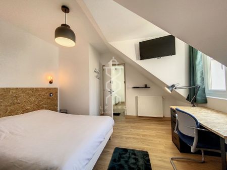 Hyper-Centre Lorient - Chambre à louer en co-living - 15 m² - Photo 2