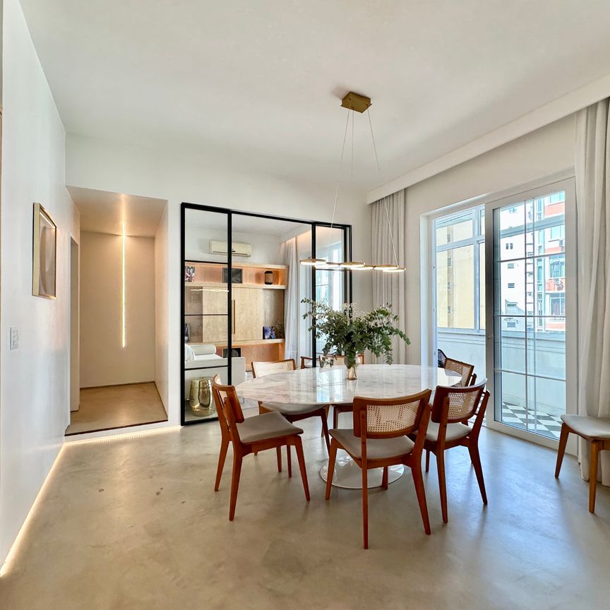 Apartamento reformado e mobiliado para alugar em Ipanema - Foto 1