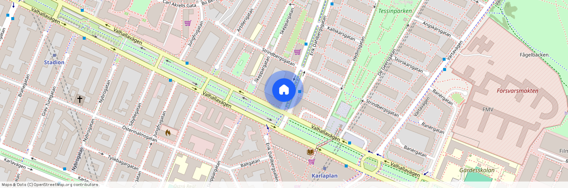 Ladugårdsgärdet, Stockholm, Erik Dahlbergsgatan 19