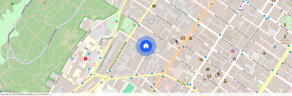 Rue Simpson, H3G 2J4, Montréal