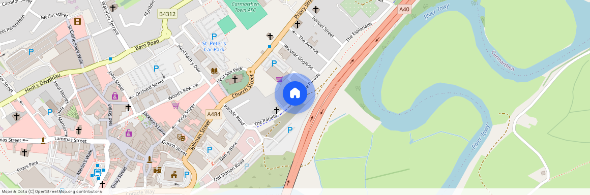 Homerees House, The Parade, Carmarthen, SA31