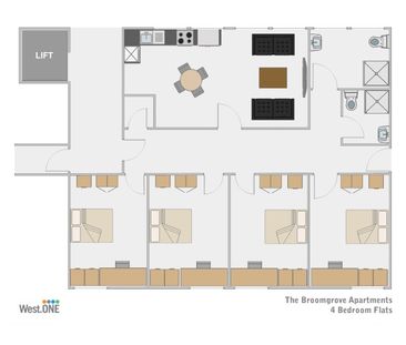 Student Apartment 4 bedroom, Ecclesall Road, Sheffield - Photo 6