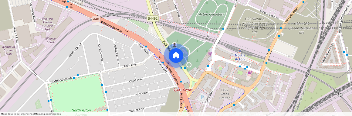 Brett Villas, Park Royal Road, London, W3