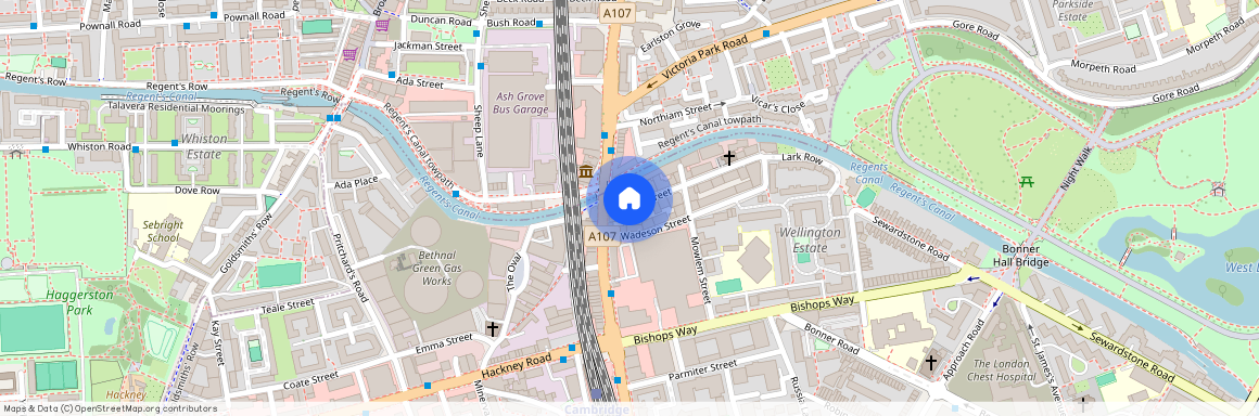 Windlass Court, Vyner Street, E2