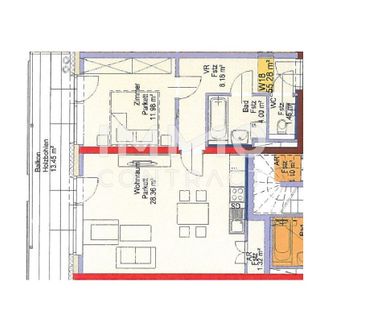 Geförderte 2 Zimmer Wohnung mit Balkon und TIEFGARAGENPLATZ - Graz/... - Foto 1