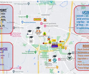 mazowieckie, Warszawa, Mokotów, Służew, Jana Sebastiana Bacha - Zdjęcie 3