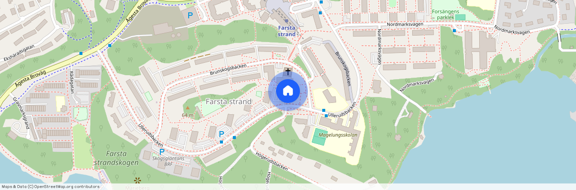 Farsta strand, Stockholm, Ullerudsbacken 54