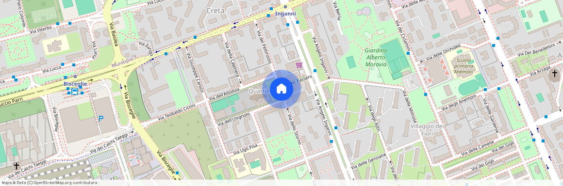 Piazza San Giovanni Battista alla Creta, Milan, Lombardy 20147