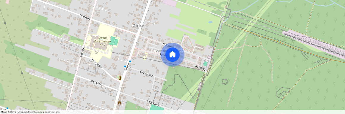 ul. Radosna, Będzin, będziński, śląskie