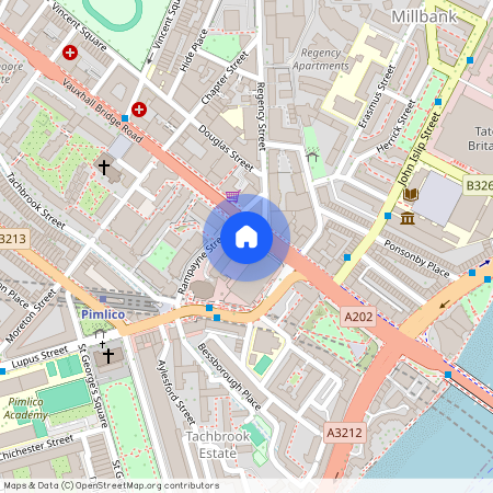 Vauxhall Bridge Road, London SW1V