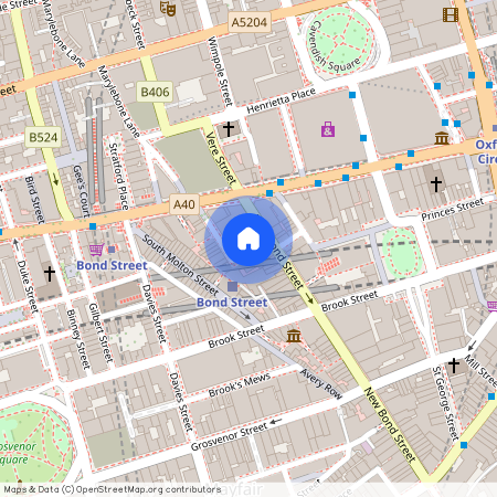 Blenheim Street, West End, W1S