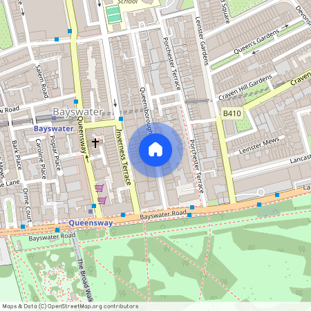 Building Queensborough Terrace - city-relay-rr - 1494886, London