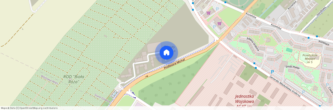 ul. Józefa Sowińskiego, Wojska Polskiego, Gliwice, śląskie