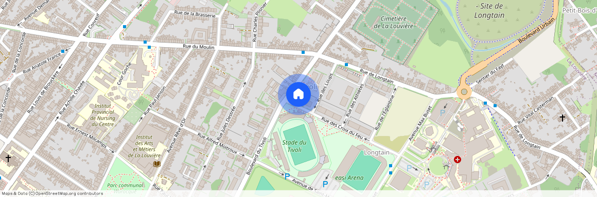 Rue Des Croix Du Feu, 1, 7100, La Louvière