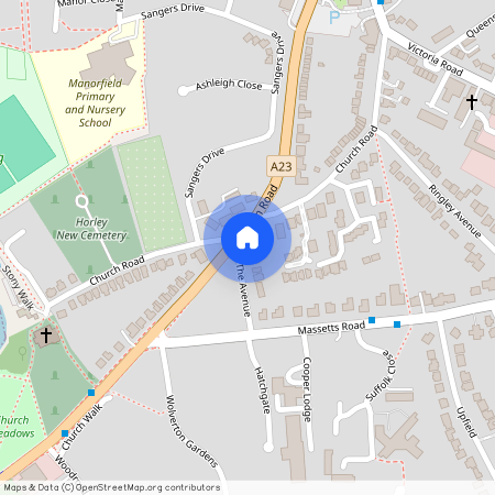 Church Road, Horley, Surrey, RH6