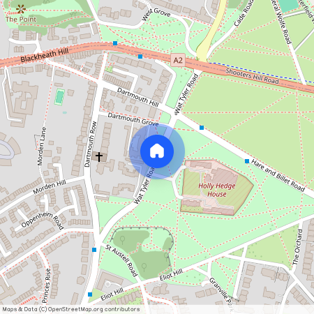 Greyladies Gardens, Wat Tyler Road, London, SE10