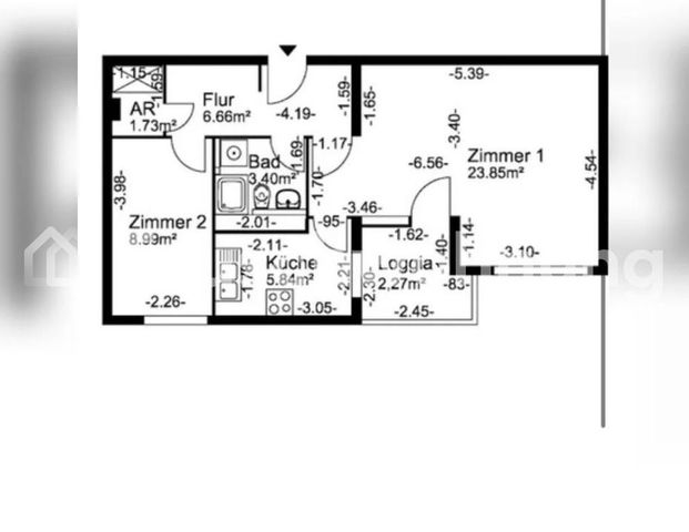 TAUSCHWOHNUNG 2 Zimmer-Wohnung gegen 3 Zimmer-Wohnung - Foto 1