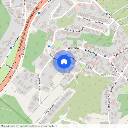 ul. Stoigniewa, Leszczynki, Gdynia, pomorskie