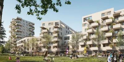 Modern. Urban. Lebenswert. | Top 4 Zimmerwohnung mit zwei Balkone | Innenhof - Photo 3