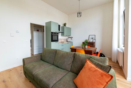 Stijlvol bemeubeld appartement met 1 slaapkamer + buro - Foto 2