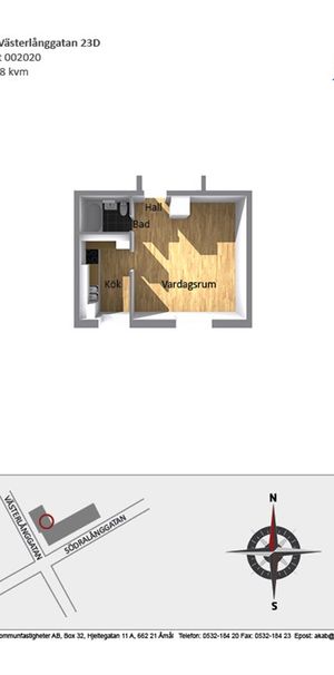 Västerlånggatan 23 D - Foto 1