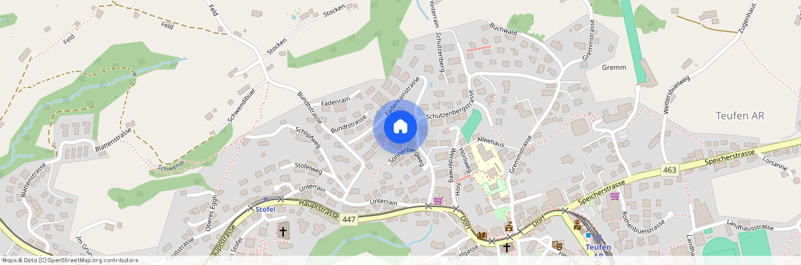 9053, Teufen AR, Fadenrainstrasse, 1