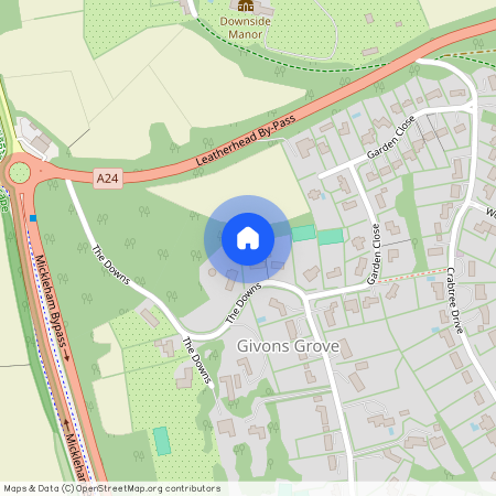 The Downs, Leatherhead, Surrey, KT22