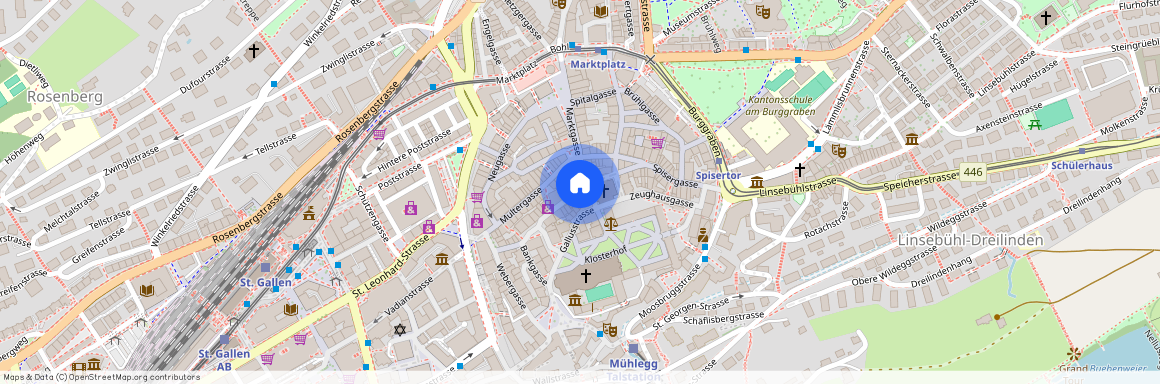 9000, St. Gallen, Schmiedgasse, 1