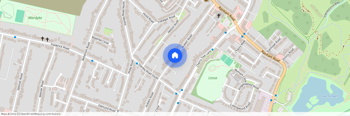 Hubert Road, Rainham, Havering, London, RM13