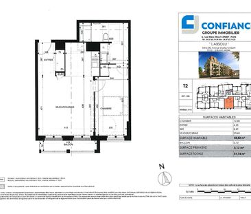 Appartement T2 Le Blanc-Mesnil à louer - Photo 3