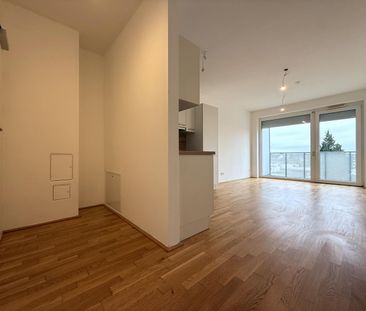 Günstige Neubauwohnung mit MEGA-SÜD-BALKON (11,77m²) nahe Akademiepark - Photo 5