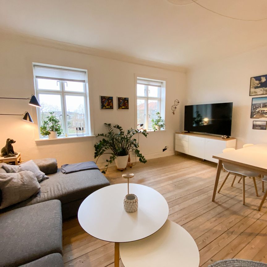 Hyggelig 2 værelses lejlighed med udsigt til østre anlæg - Photo 1