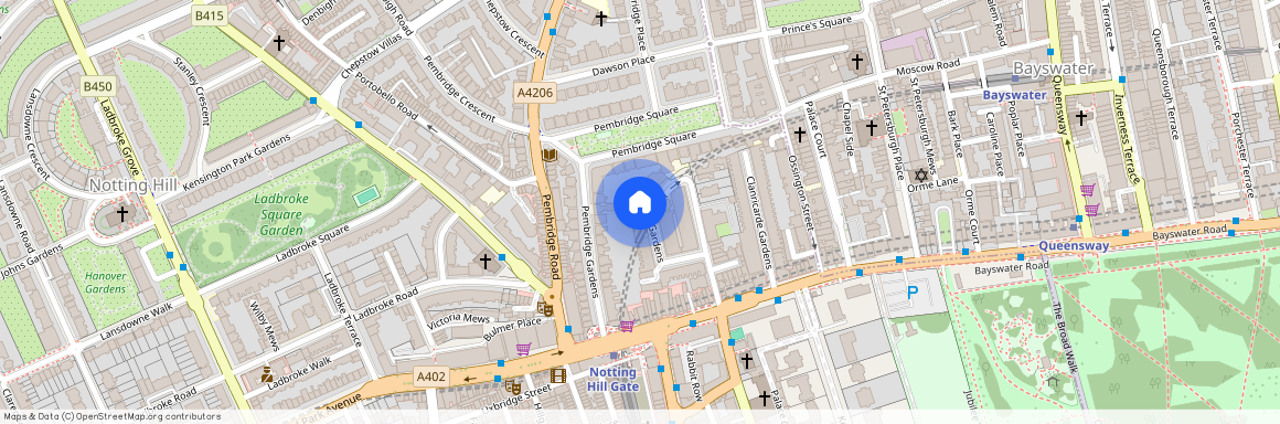 Notting Hill, Linden Gardens, W2 4HQ, London