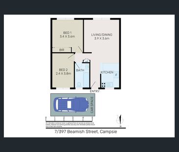 Neat Two-Bedroom Apartment in Convenient Campsie Location - Photo 5
