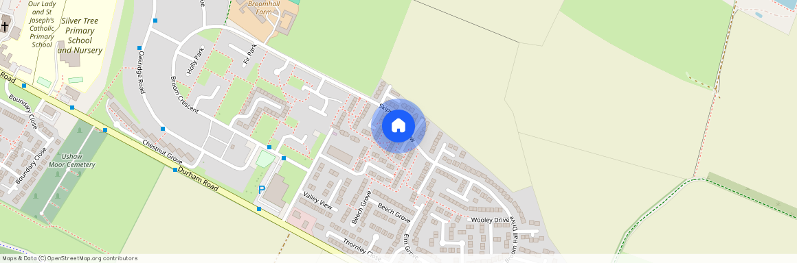 Skippers Meadow, Ushaw Moor, Durham, DH7