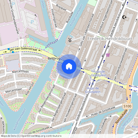 Tweede Hugo de Grootstraat 45-R, Frederik Hendrikbuurt-Zuidwest, 1052LB, Amsterdam