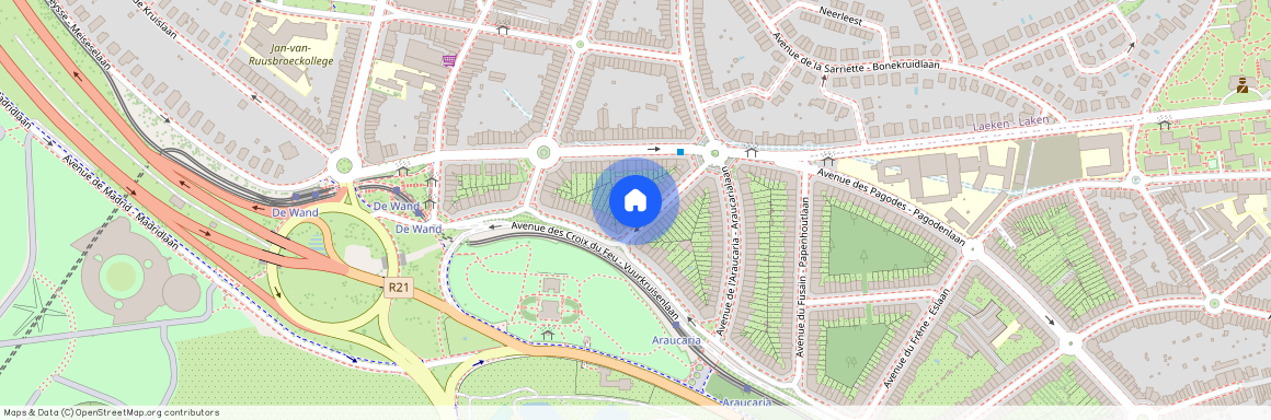 Avenue De L'amarante - Amarantlaan, 8, 1020, Bruxelles