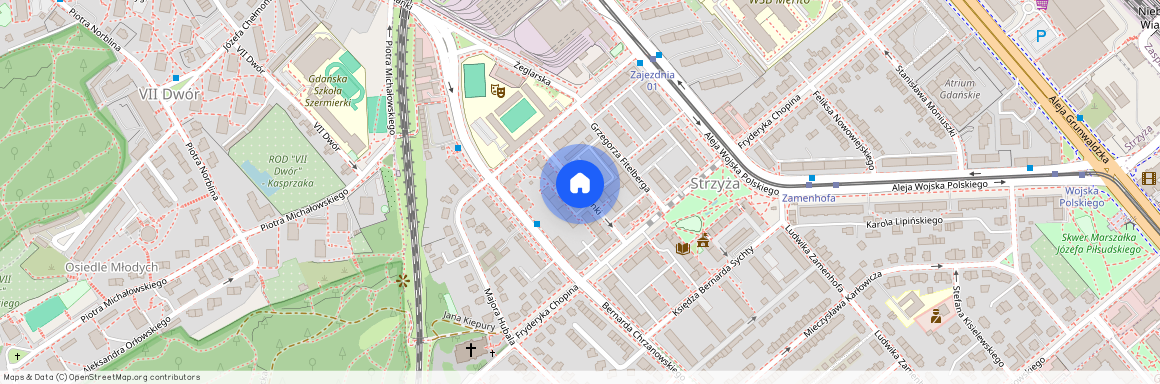 ul. Michała Glinki, Strzyża, Gdańsk, pomorskie