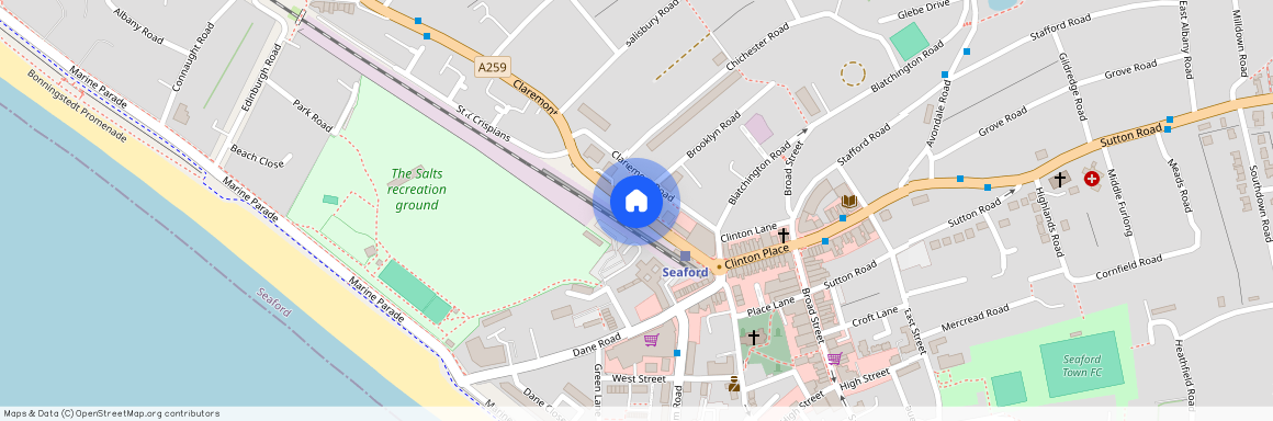 Station Approach, Seaford BN25