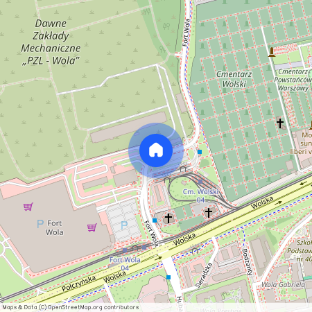 ul. Fort Wola, Ulrychów, Wola, Warszawa, mazowieckie