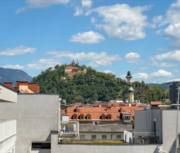 Klimatisierte Penthouse-Wohnung mit Schlossbergblick und großer Ter... - Photo 5