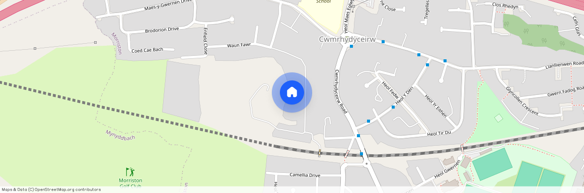 Waun Fawr, SA6, Cwmrhydyceirw