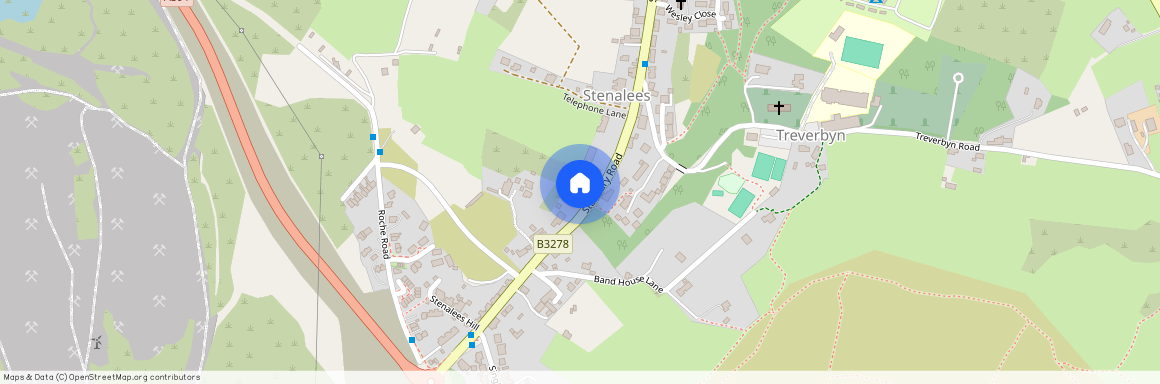 Stannary Road, Stenalees