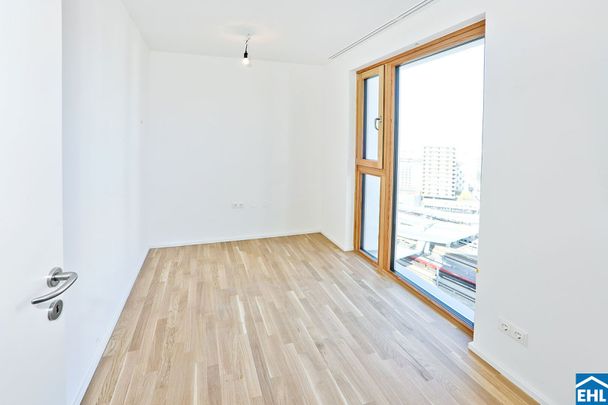 Sonnwendviertel: 4-Zimmer-Wohnung mit Balkon im 14. OG – Fitnessraum, Co-Working & Rooftop-Terrasse inklusive! - Foto 1