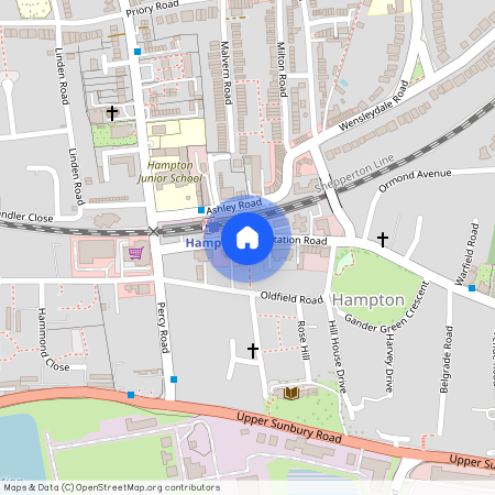 Station Road Hampton TW12, Hampton, TW12