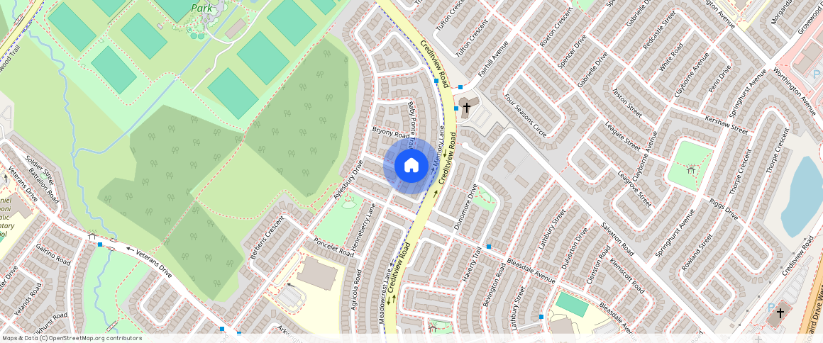 15 Baby Pointe Trail Unit# (Upper), Brampton