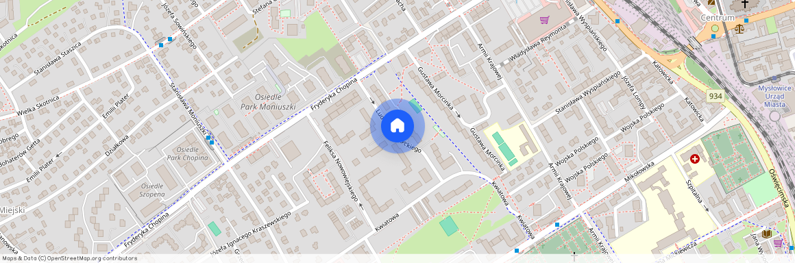 ul. Ludomira Różyckiego, Mysłowice, śląskie