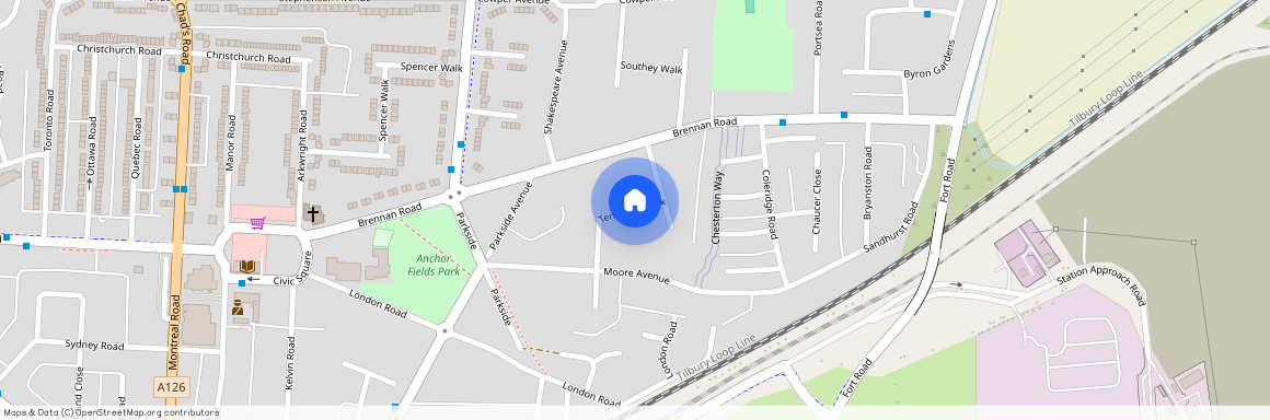 Tennyson Walk, Tilbury, RM18