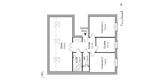 Location Appartement 3 pièces 64m² NANCY 54000 - Photo 2